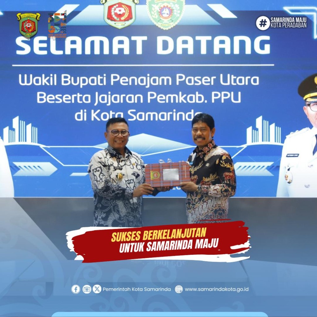 Wawali Samarinda Terima Kunjungan Wakil Bupati PPU: Perkuat Silaturahmi dan Sinergi Antar Daerah