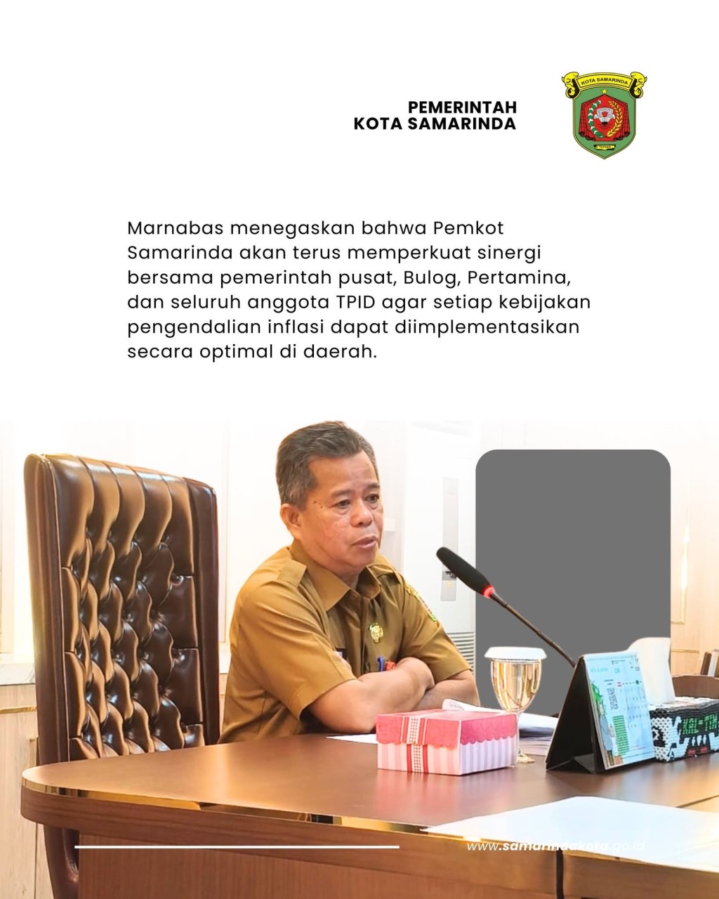 Jelang Gerakan Pangan Murah Nasional, Pemkot Samarinda Perkuat Stabilitas Harga Pangan