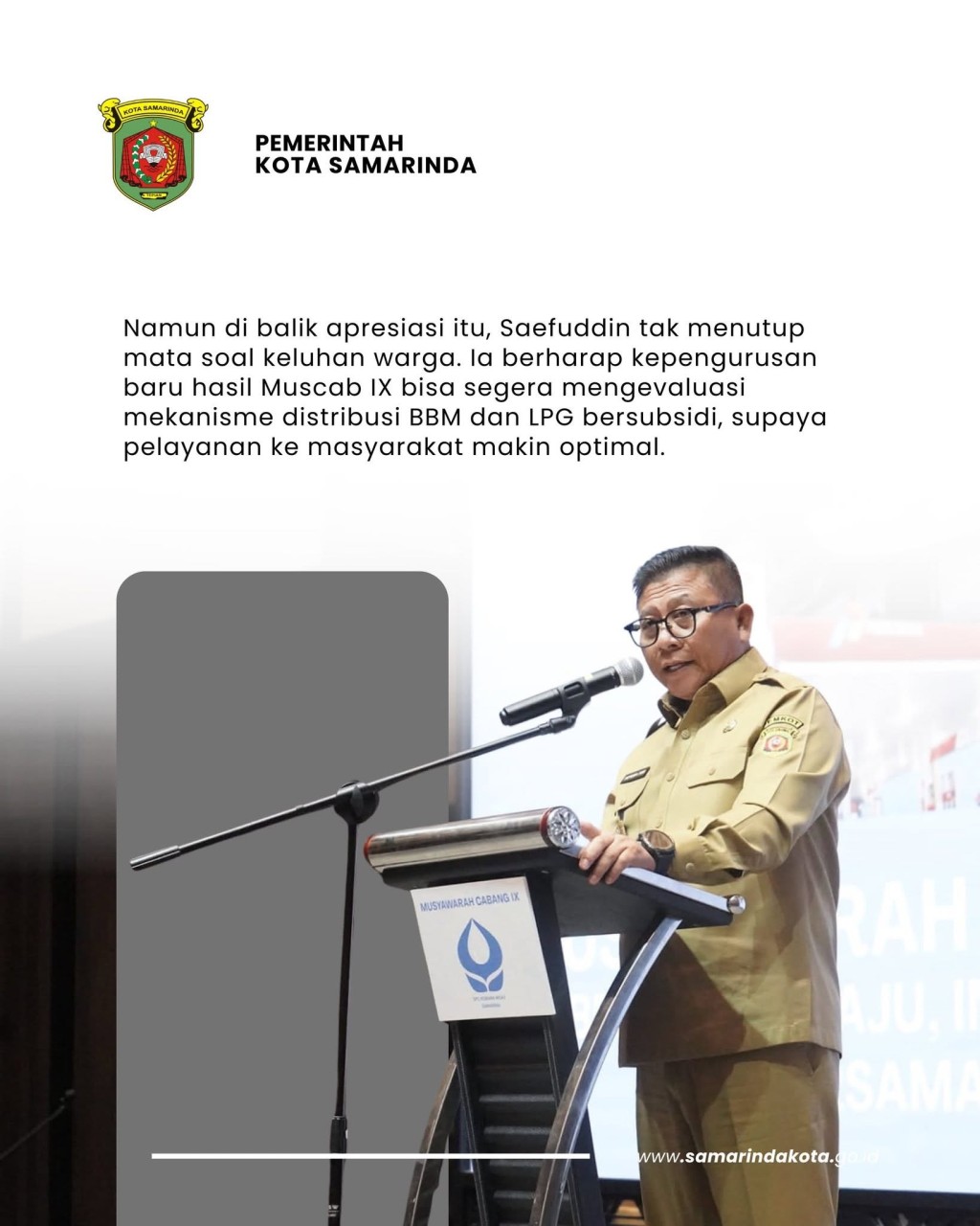 Wawali Samarinda Minta HISWANA MIGAS Benahi Antrean Panjang di SPBU