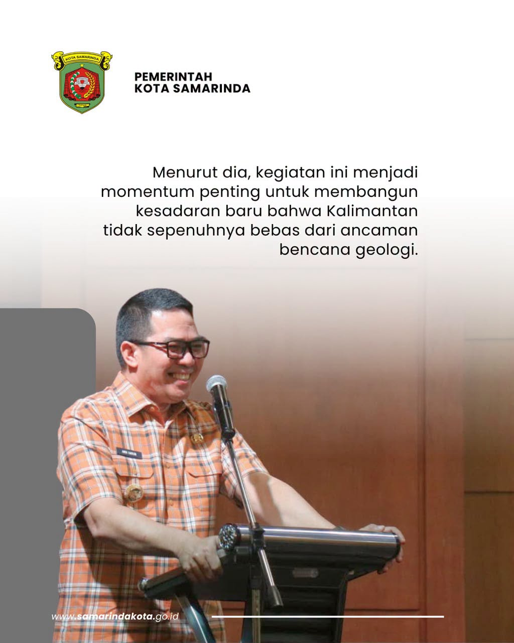 Andi Harun: Mitigasi Bencana Geologi Harus Berbasis Data