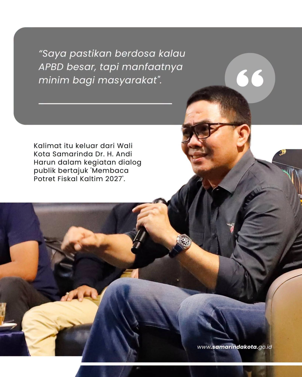 Andi Harun, Fiskal, dan Keberpihakan kepada Rakyat