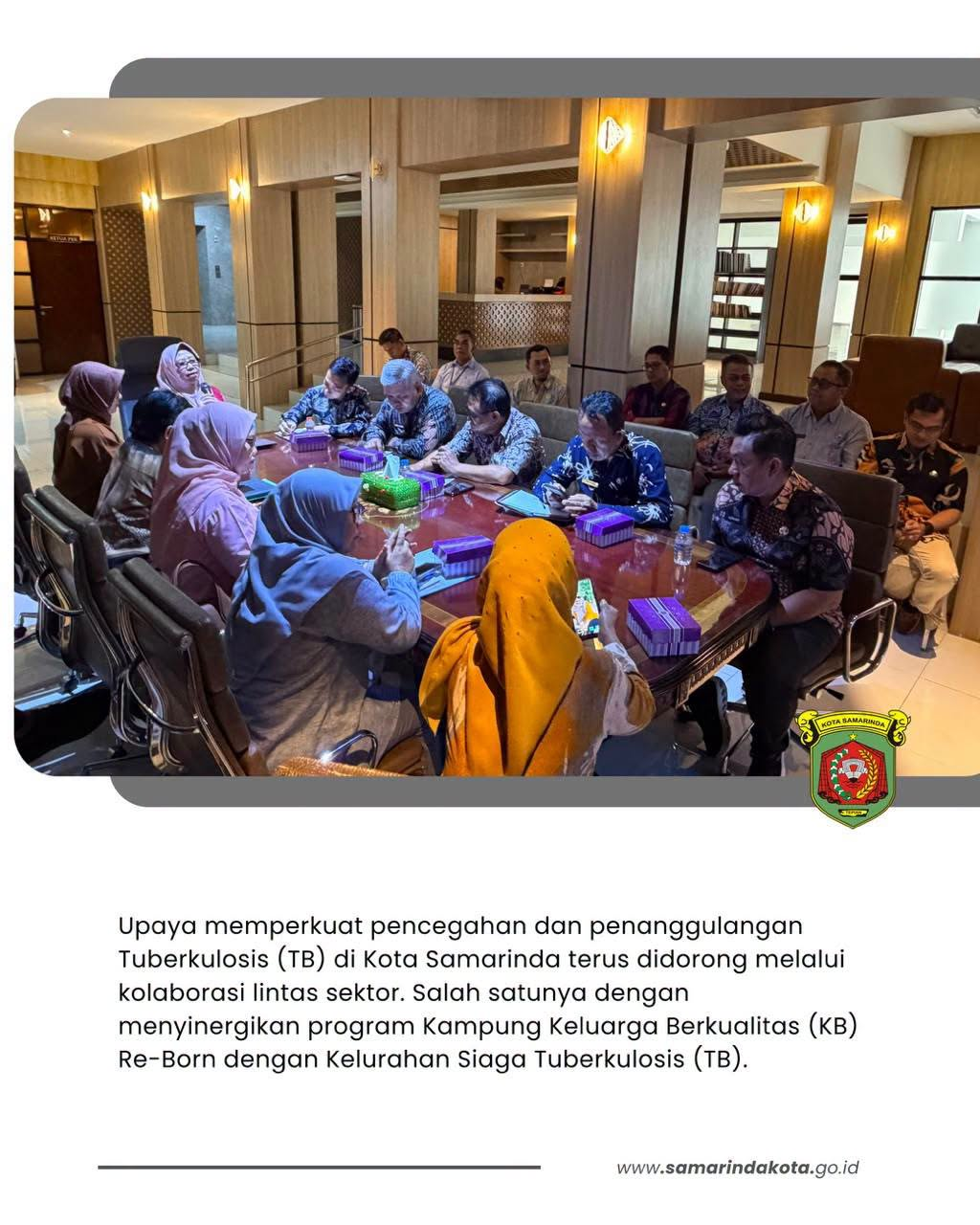 Kampung KB Re-Born dan Kelurahan Siaga TB Disinergikan, Rinda: Jangan Hanya Selesaikan Tupoksi, Harus Jadi Kerja Nyata