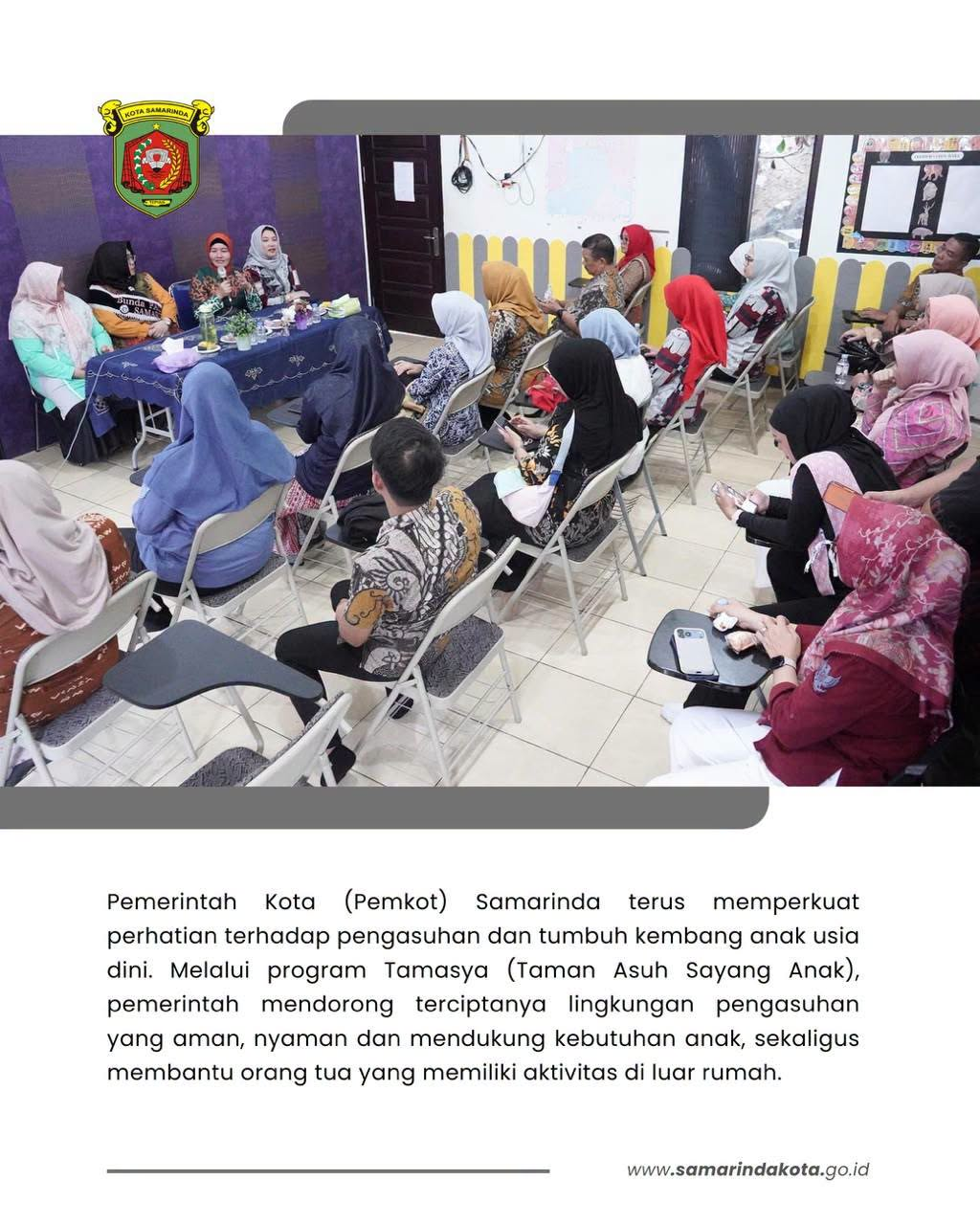 Kunjungi Kebun Kita dan Matavhati, Sekda Samarinda Dorong Penguatan Tamasya untuk Pengasuhan Anak yang Aman dan Kondusif
