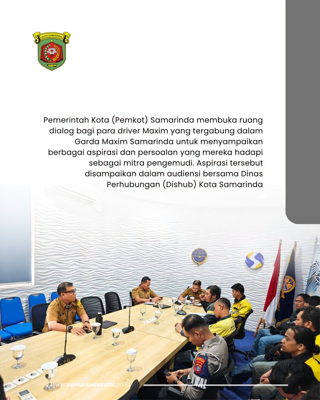 Pemkot Samarinda Tampung Aspirasi Driver Maxim