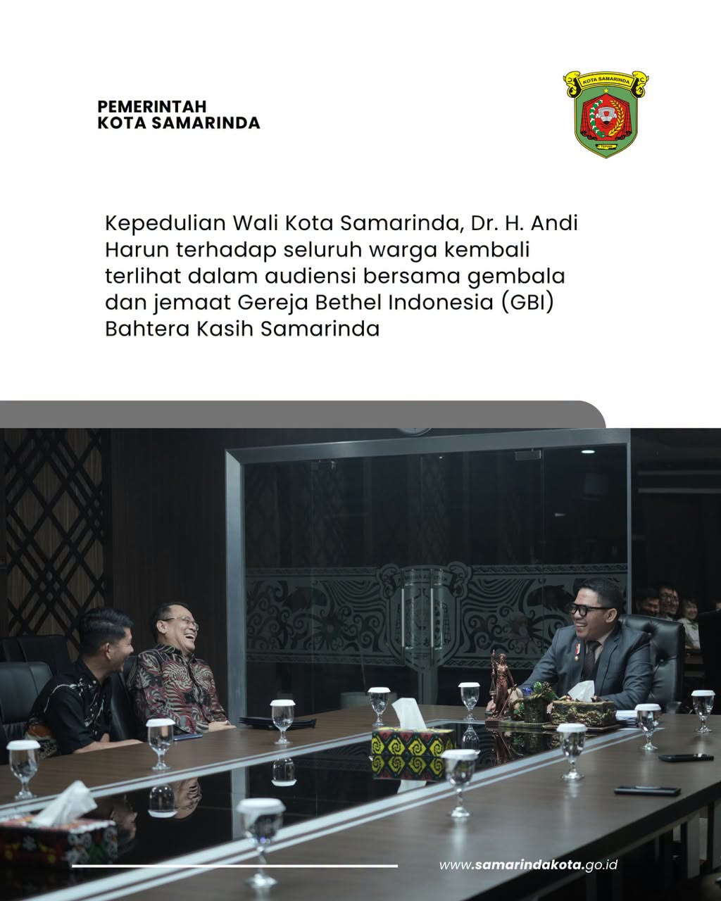 Tanpa Sekat, Andi Harun Siap Hadir Bersama Jemaat GBI