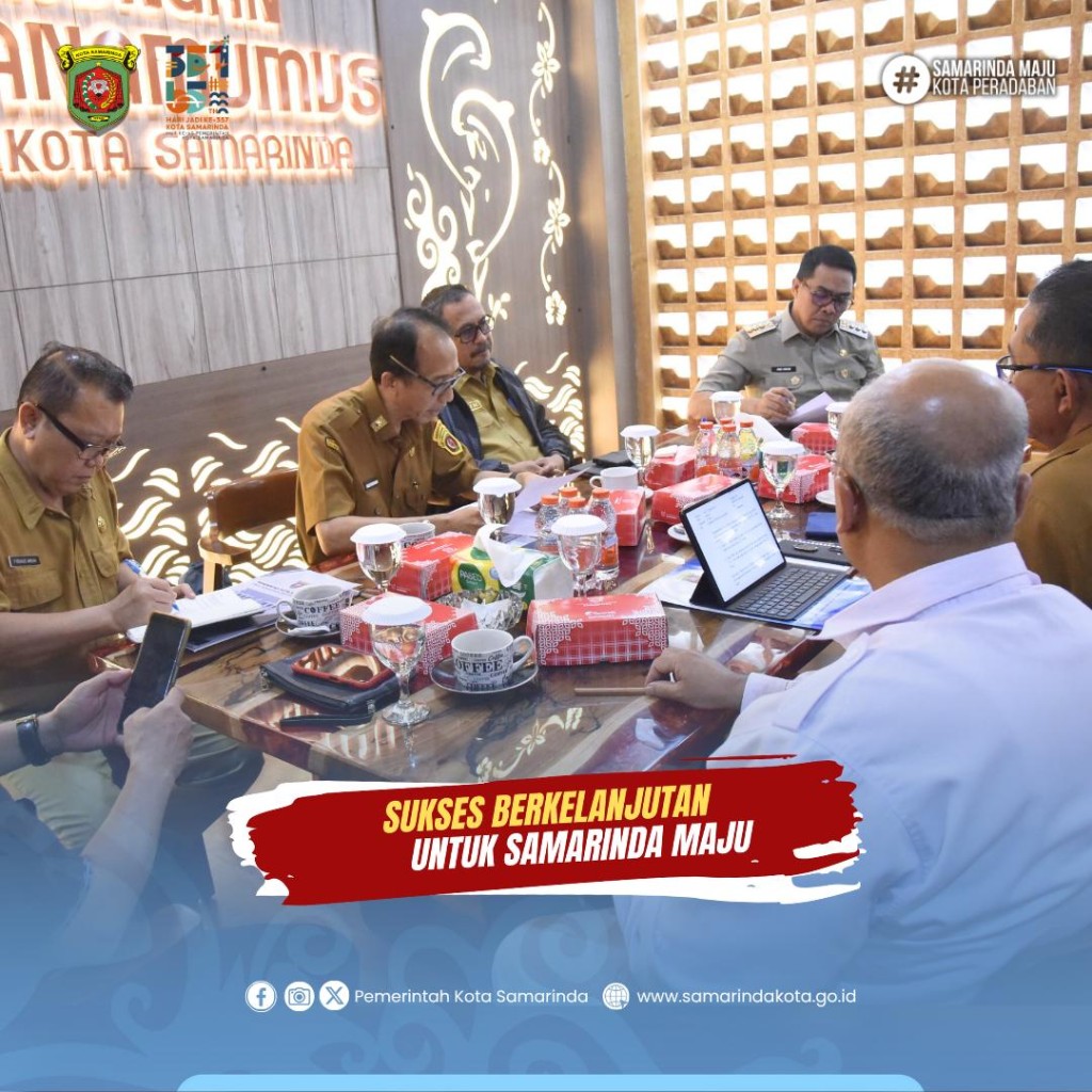 Wali Kota Samarinda Tegaskan Optimalisasi Daya Tampung Siswa Lewat Rapat Evaluasi SPMB SD dan SMP