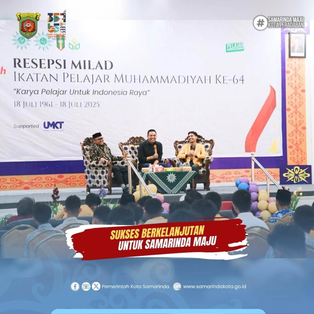 Resepsi Milad IPM dan Talkshow Pelajar Berdaya, Andi Harun Ajak Tinggalkan Pencitraan, Bangun Literasi dan Karakter Tulus