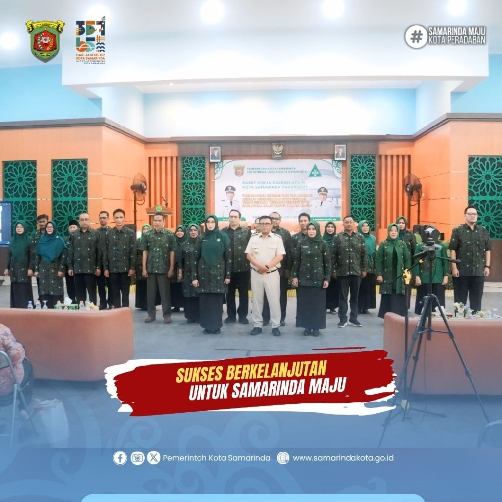 Wawali Saefuddin Zuhri Buka Rapat Kerja Tim Pembina UKS/M Kota Samarinda: Satukan Sinergi Menuju Stratifikasi UKS/M yang Lebih Unggul