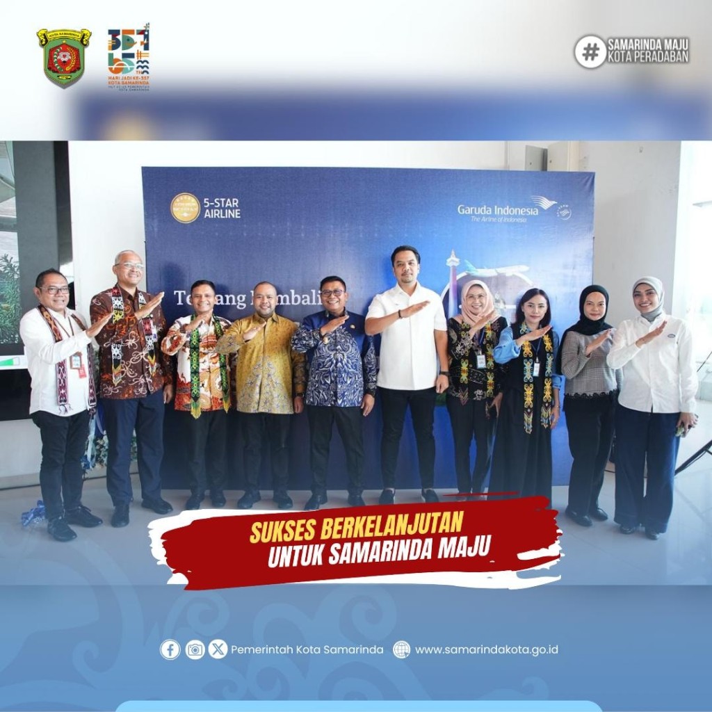 Rute Langsung Jakarta–Samarinda Resmi Dibuka Lagi, Wakil Wali Kota: Ini Pintu Gerbang Baru Menuju Kemajuan