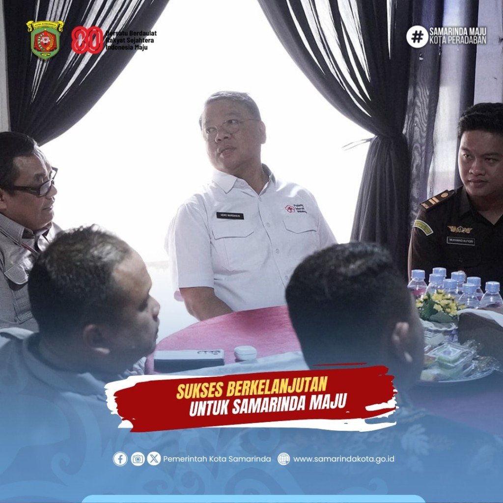 Dukung Program Makan Bergizi Gratis, Sekda Samarinda Hadiri Virtual Peresmian SPPG Polri