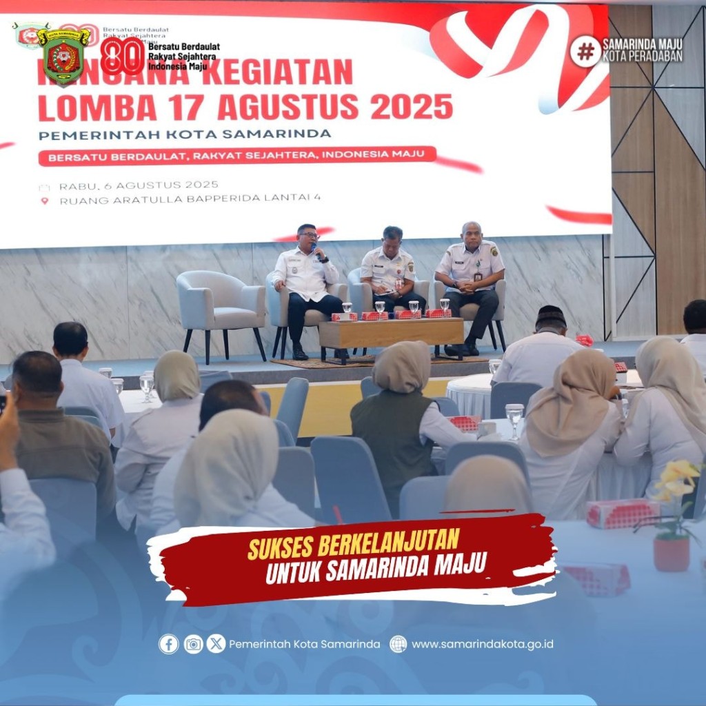 Rakor Persiapan HUT RI, Matangkan Lomba Tingkat RT hingga Lomba Kebersihan Kantor