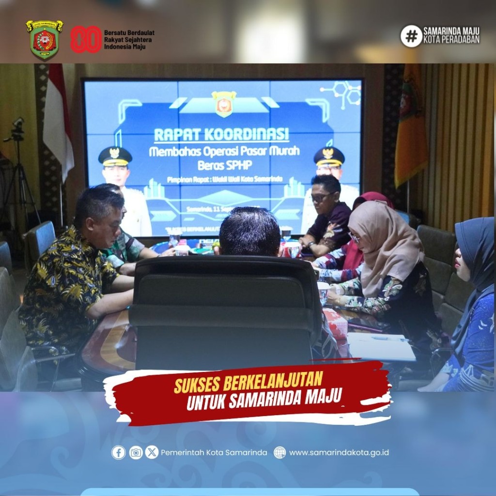 Pemkot Samarinda Akan Gelar Operasi Pasar Murah Beras SPHP