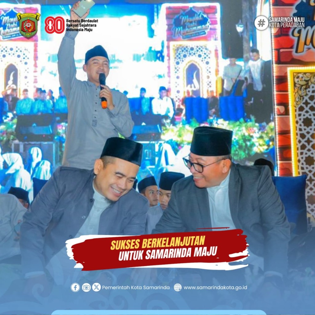 Wakil Wali Kota Samarinda Ajak Masyarakat Perkuat Ukhuwah Lewat Peringatan Maulid Nabi