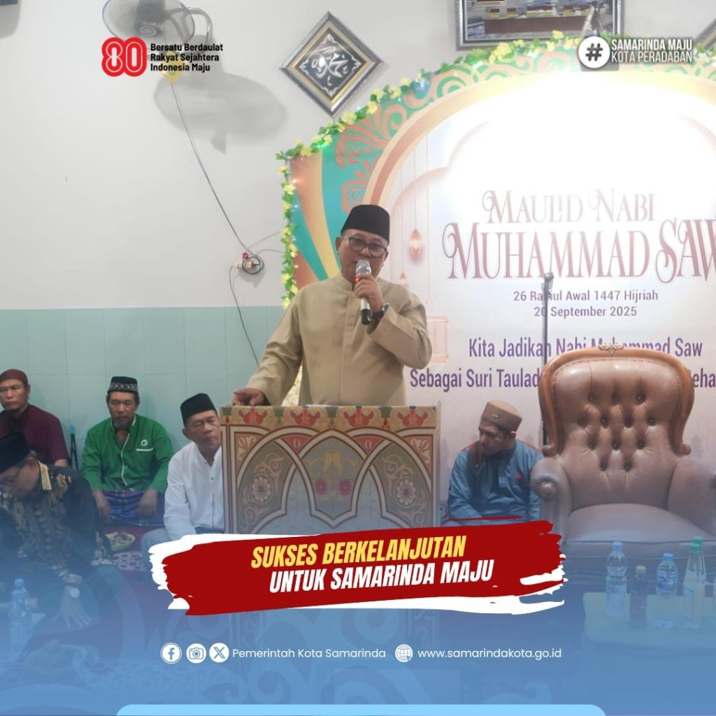Hadiri Peringatan Maulid Nabi di Langgar Al-Barokah, Wawali Saefuddin Zuhri Ajak Jama'ah Teladani Sifat Amanah dan Jujurnya Rasulullah