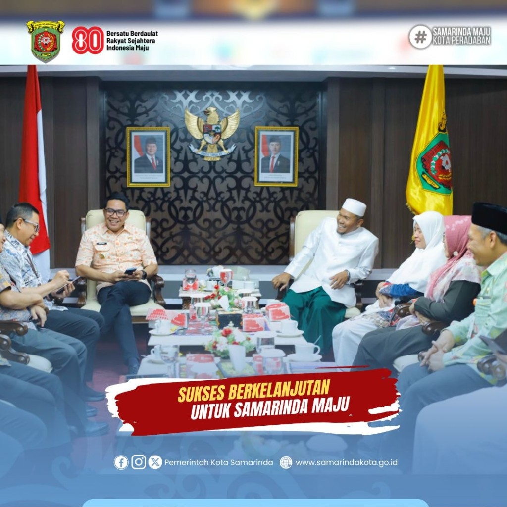 Kepala Kemenag Kota Samarinda Lakukan Audiensi dengan Wali Kota Samarinda