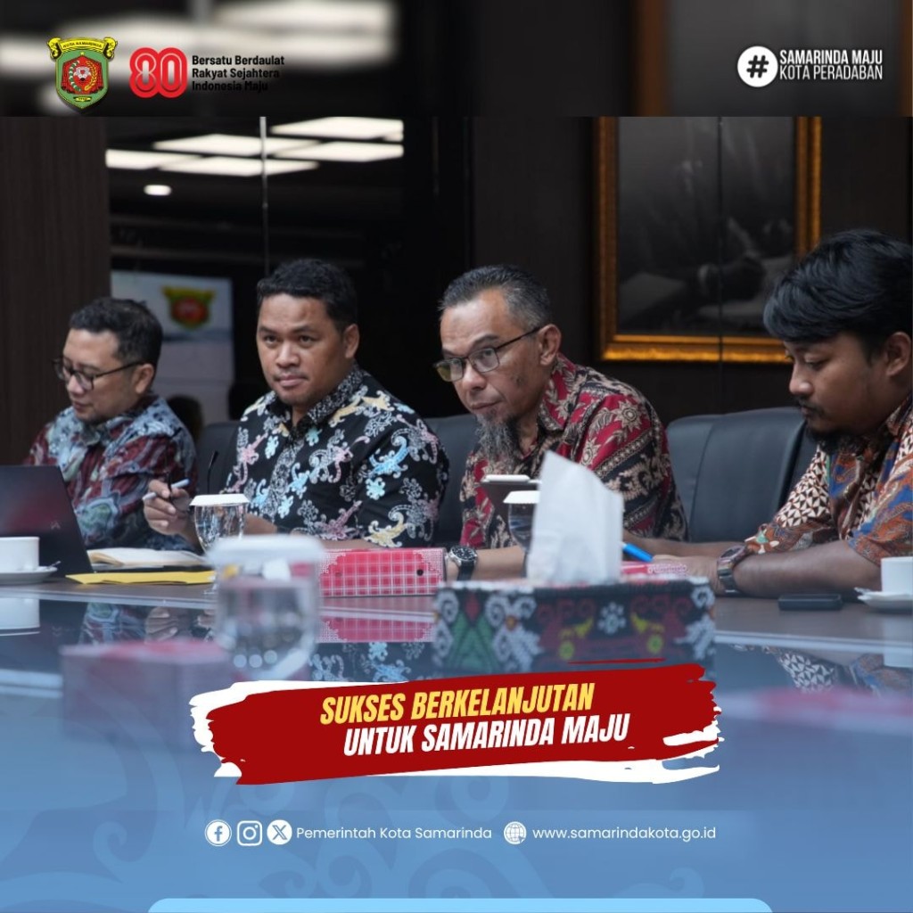 Wali Kota Samarinda dan BWS Kaltim IV Sepakat Perkuat Sinergi Pengendalian Banjir