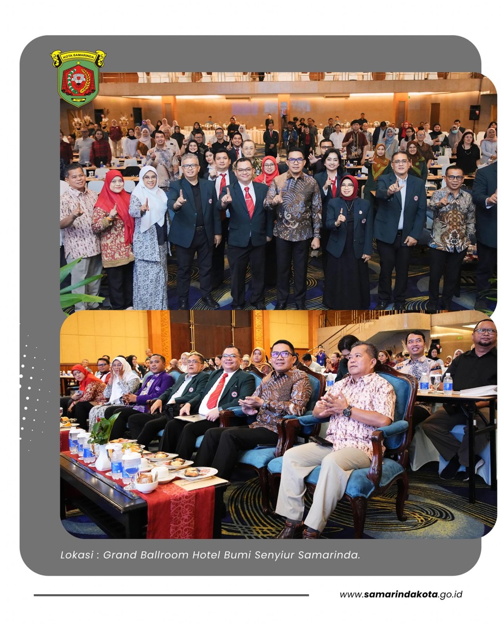 Muscab IDI Samarinda 2025 Resmi Dibuka, Wali Kota Tekankan Integritas dan Profesionalisme Medis