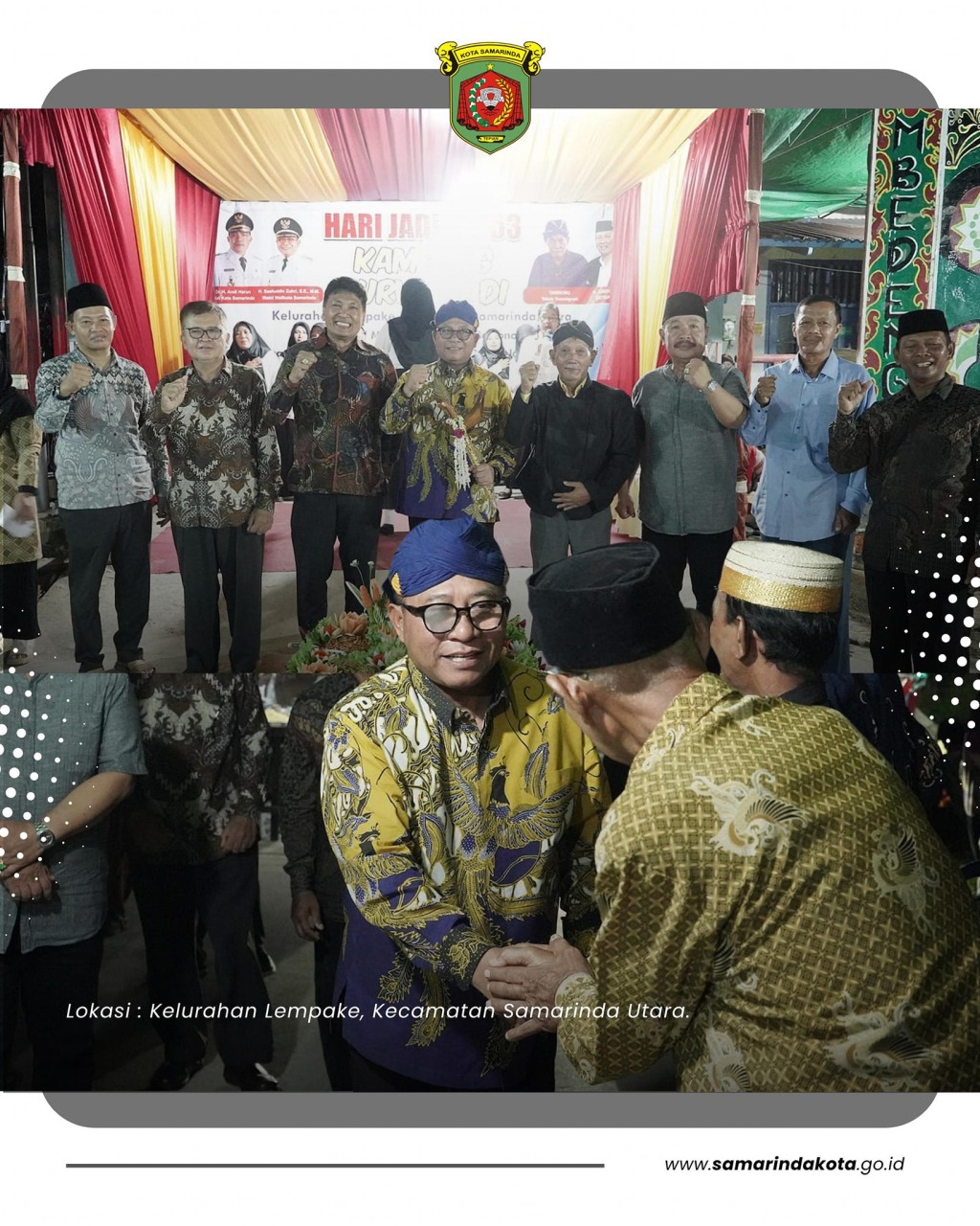Wakil Wali Kota Saefuddin Zuhri Hadiri HUT ke-53 Kampung Purwodadi: Apresiasi Semangat dan Kekompakan Warga
