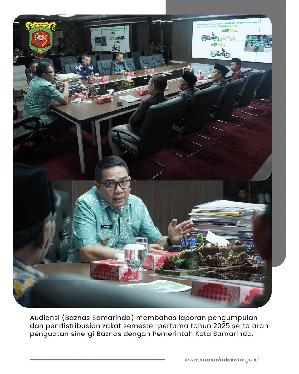 Wali Kota Dukung Baznas Jadikan Zakat sebagai Mesin Penggerak Pembangunan Daerah