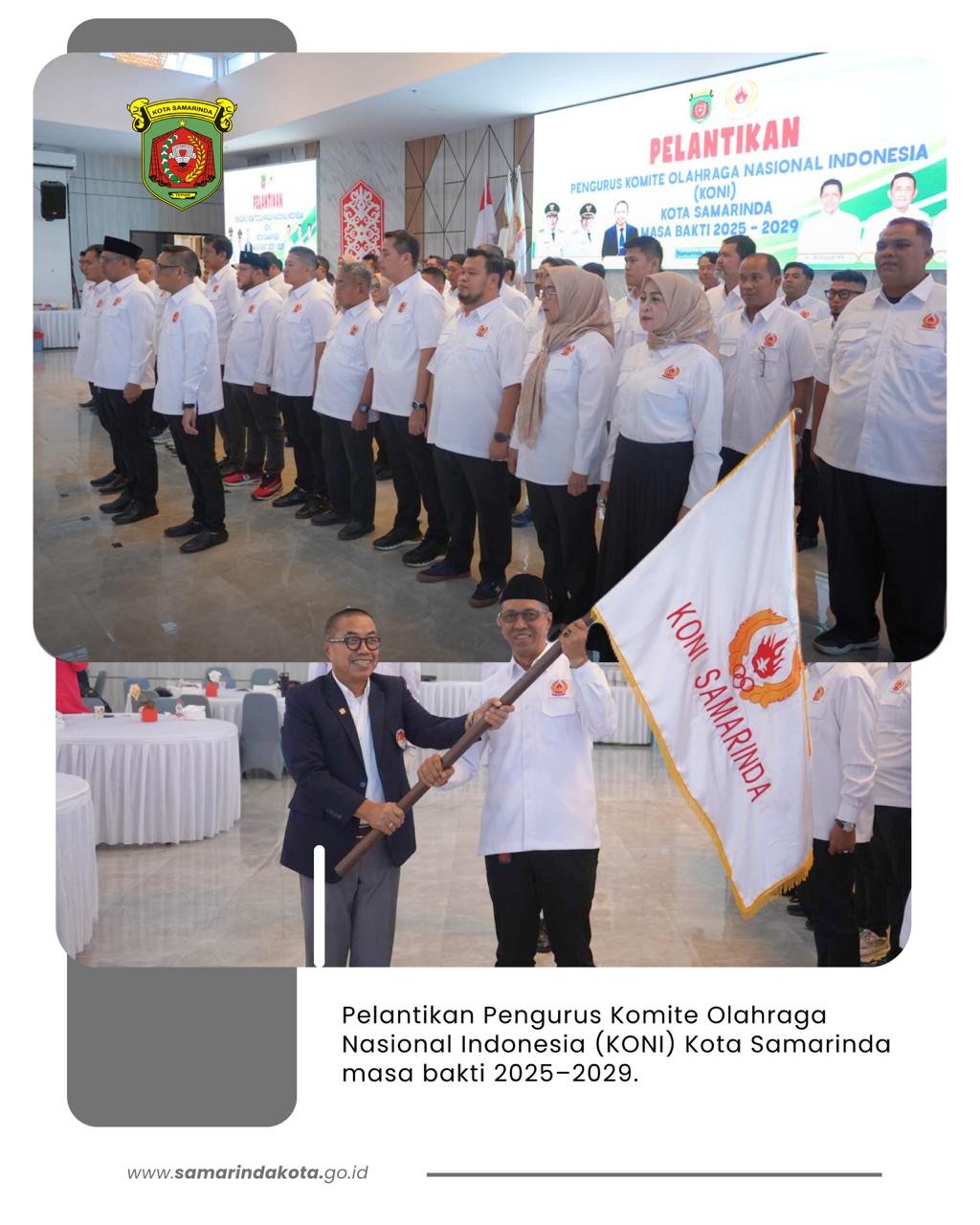 Babak Baru KONI Samarinda, Wawali Dorong Tingkatkan Prestasi
