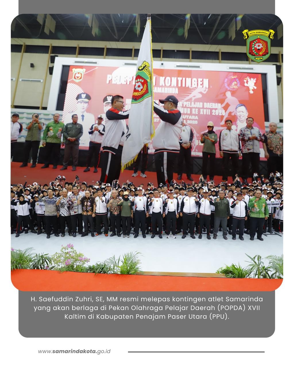 Samarinda Bidik Juara Umum POPDA XVII, Wawali: Yakin, Kita Mampu!