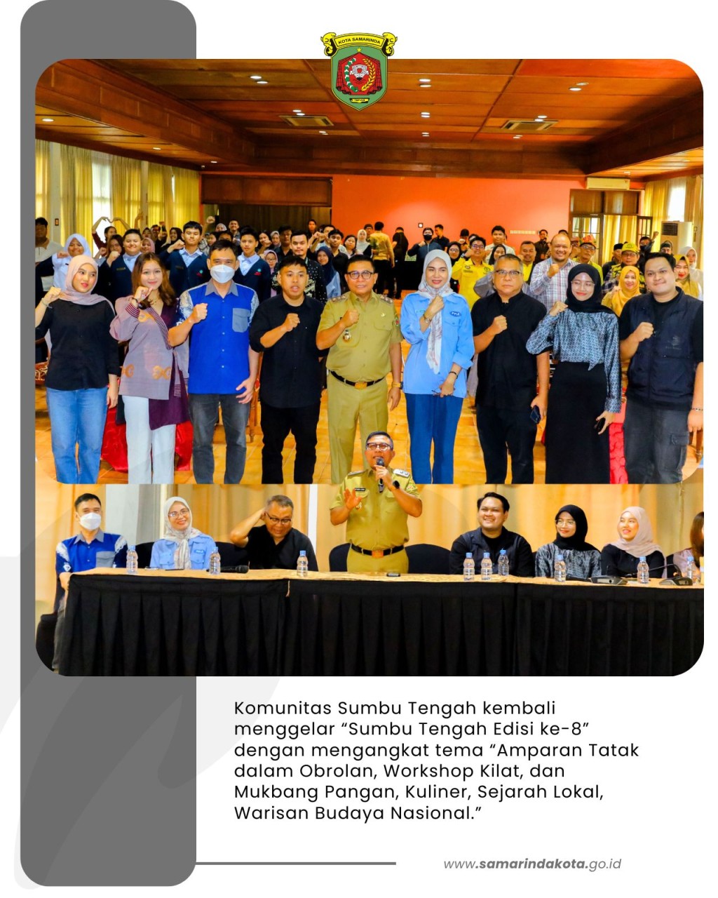 Wawali Saefuddin Zuhri Dorong Penguatan Branding Amparan Tatak sebagai Ikon Kuliner Samarinda
