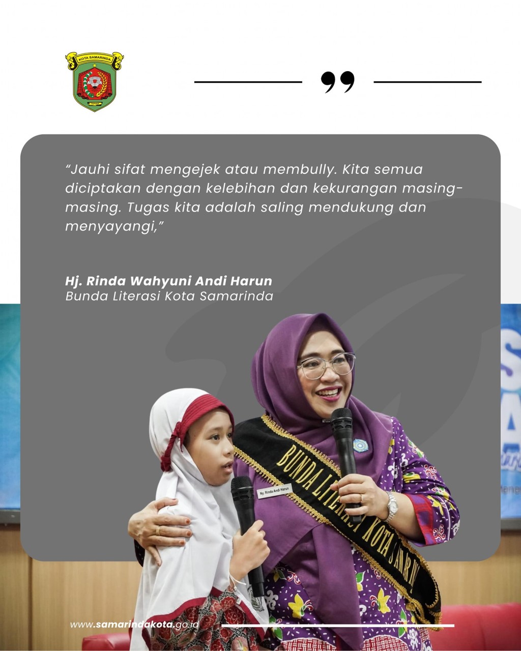 Bunda Literasi Samarinda Ajak Pelajar Rajin Membaca: “Buku adalah Jendela Dunia”