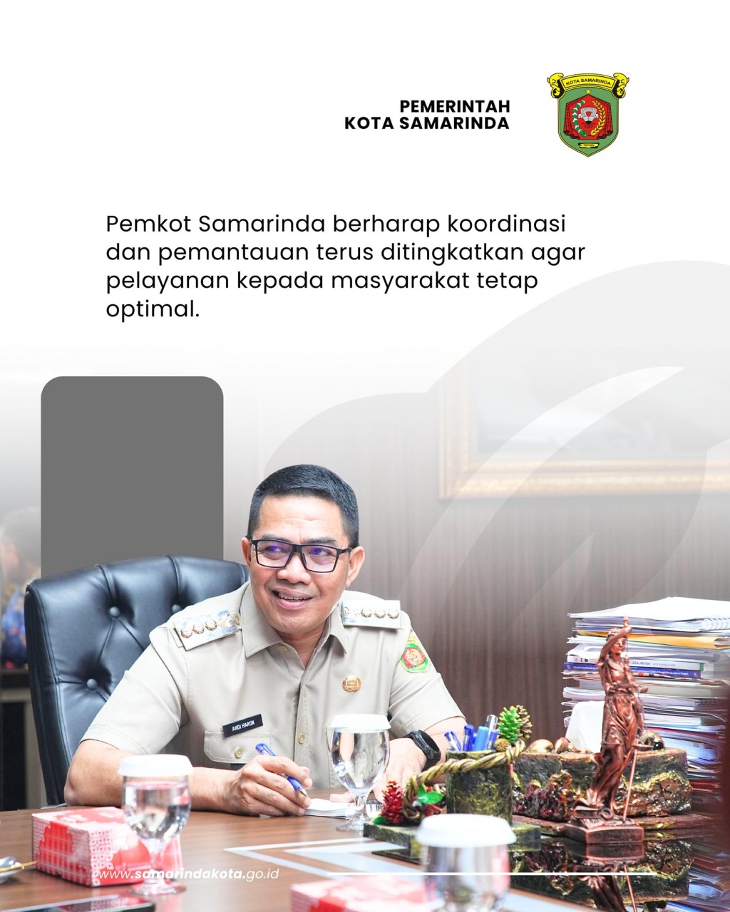 Wali Kota Samarinda Terima Audiensi Pertamina Patra Niaga, Pastikan Kelancaran Pasokan BBM Jelang Nataru 2025
