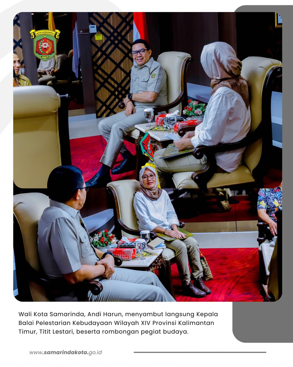 Pemkot Samarinda Perkuat Sinergi Pelestarian Budaya Bersama Balai Pelestarian Kebudayaan Wilayah XIV