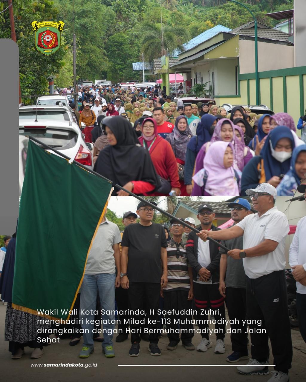 Di Milad ke-113 Muhammadiyah, Pemkot Samarinda Tegaskan Komitmen Sinergi dan Pengabdian