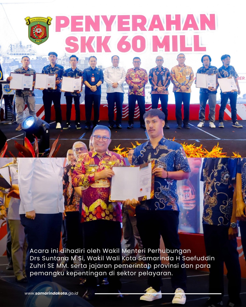 Kampanye Keselamatan Pelayaran 2025, Samarinda Jadi Pusat Gerakan Nasional “Zero Compromise”