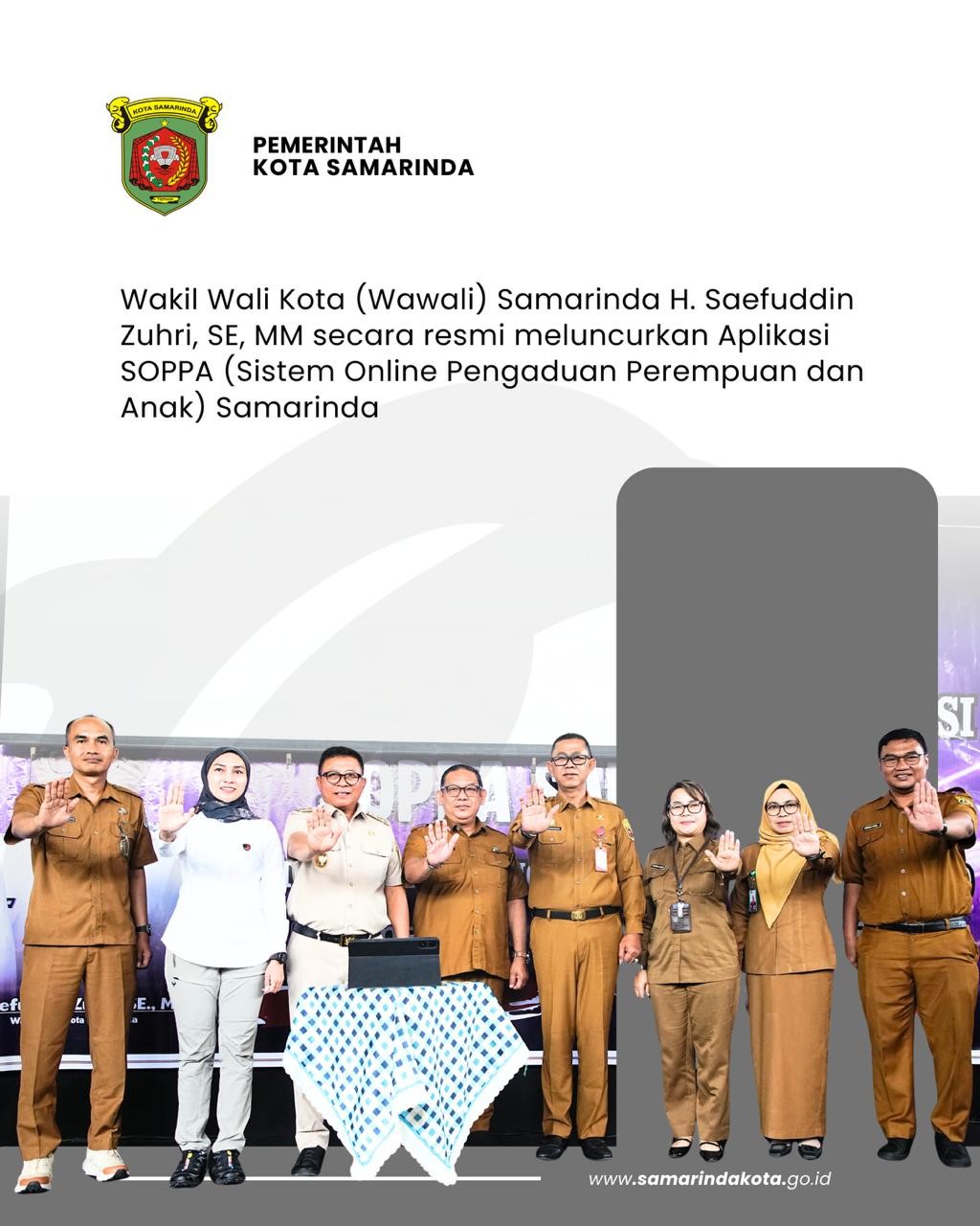 Wawali Samarinda Luncurkan SOPPA, Perkuat Perlindungan Perempuan dan Anak