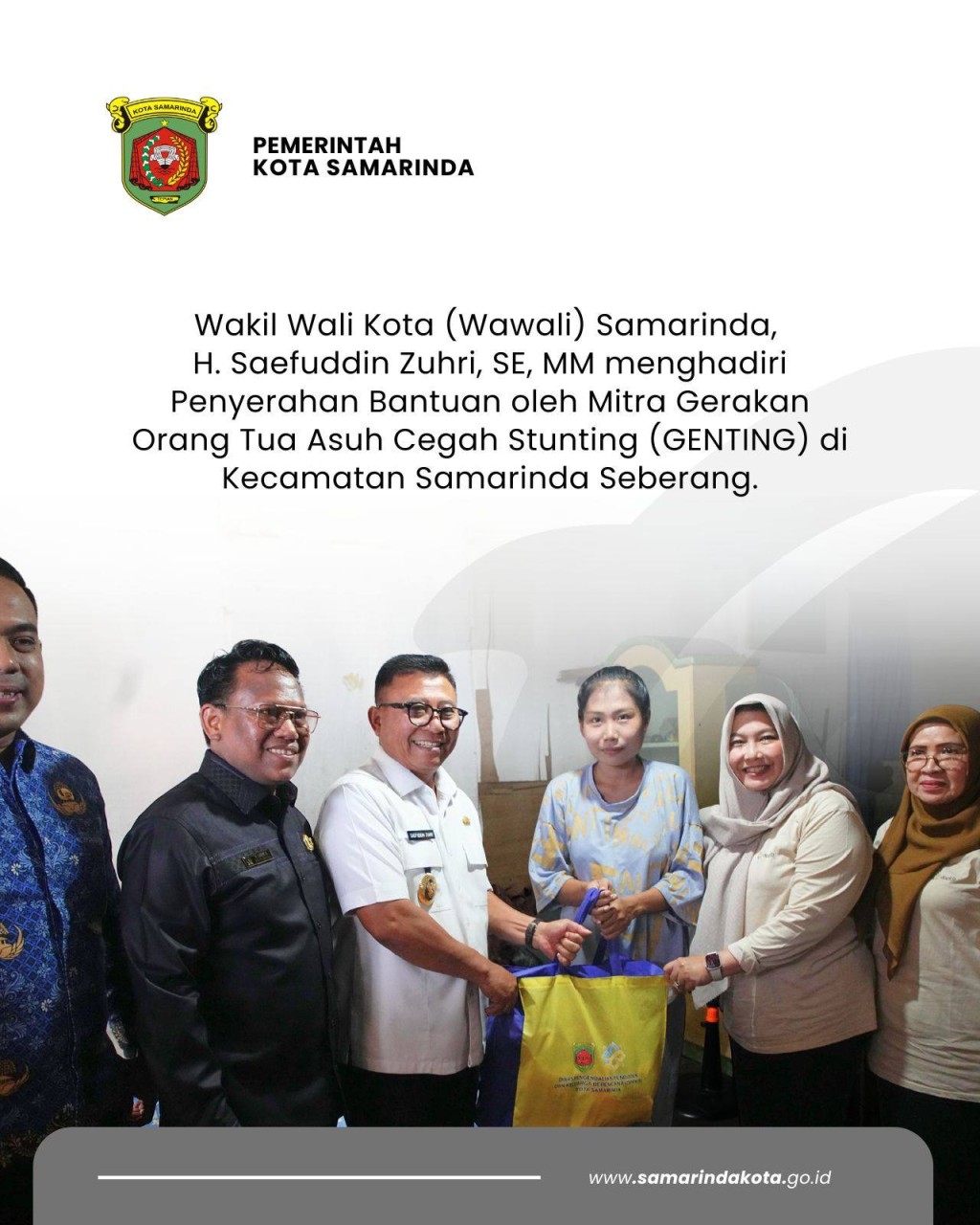 GENTING di Samarinda Seberang, Wawali Dorong Aksi Nyata Cegah Stunting