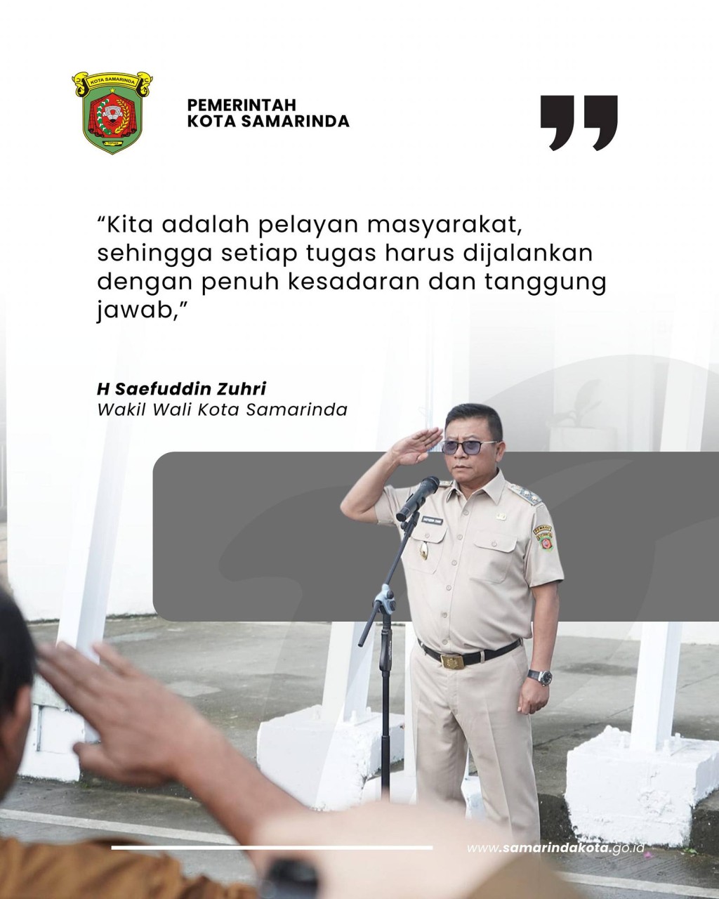 Pimpin Apel Pagi PUPR dan Perkim, Saefuddin Zuhri Ingatkan Agar Masukan dari Masyarakat Diterima dengan Baik