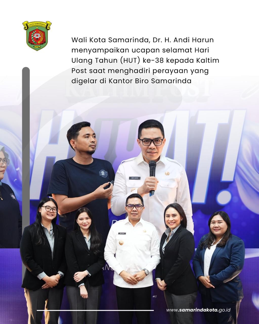 Wali Kota Samarinda: Kaltim Post Bagian Penting Pembangunan Daerah