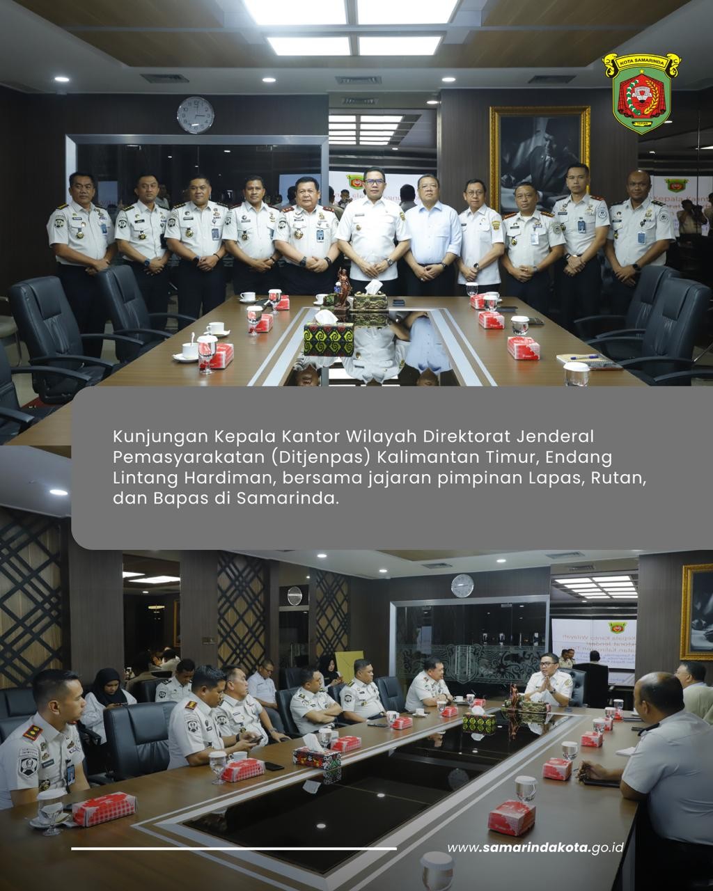 Wali Kota Samarinda Siap Hibahkan Lahan untuk Atasi Overkapasitas Lapas