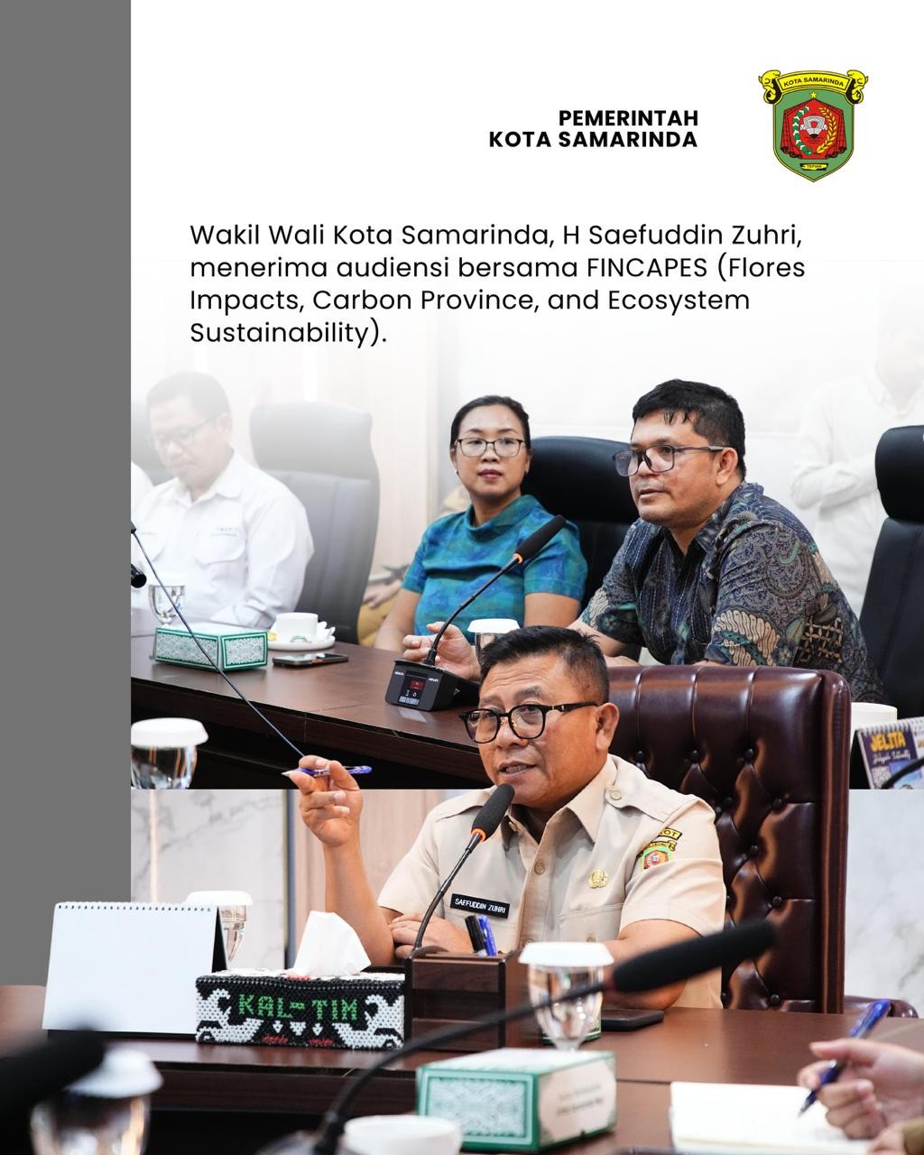 Didanai Pemerintah Kanada, Pemkot Samarinda Gandeng FINCAPES Kaji Risiko Banjir Akibat Perubahan Iklim,
