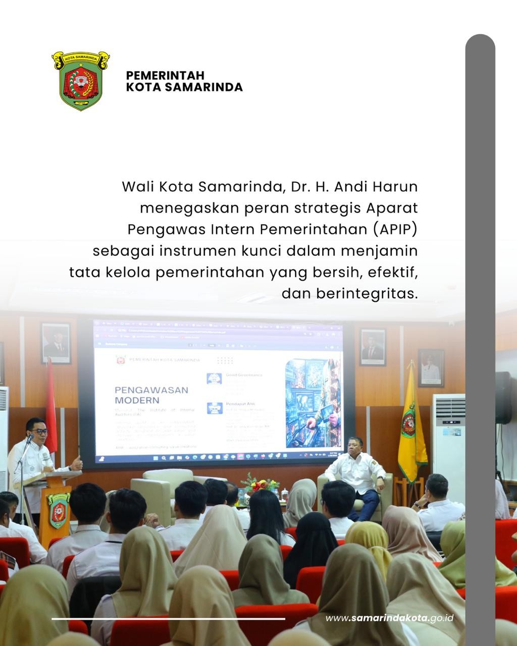 Wali Kota Samarinda Dorong Transformasi Pengawasan Inspektorat