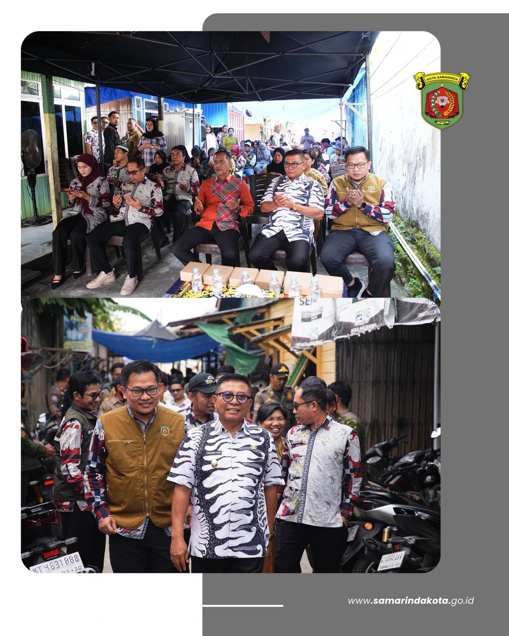 Wawali Samarinda Serahkan Bantuan Korban Kebakaran di Kelurahan Tenun