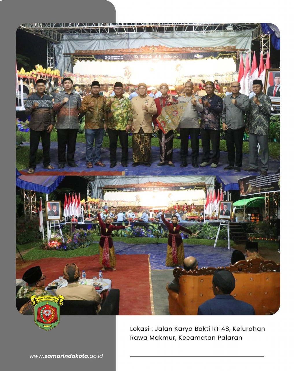 Menjaga Ajaran Luhur, Wakil Wali Kota Samarinda Hadiri Peringatan HUT ke-100 Perguruan Ilmu Sejati di Palaran