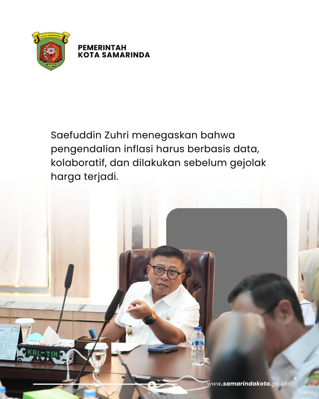 Sambut Ramadan, Pemkot Samarinda Perkuat Langkah Preventif Jaga Stabilitas Harga dan Pasokan