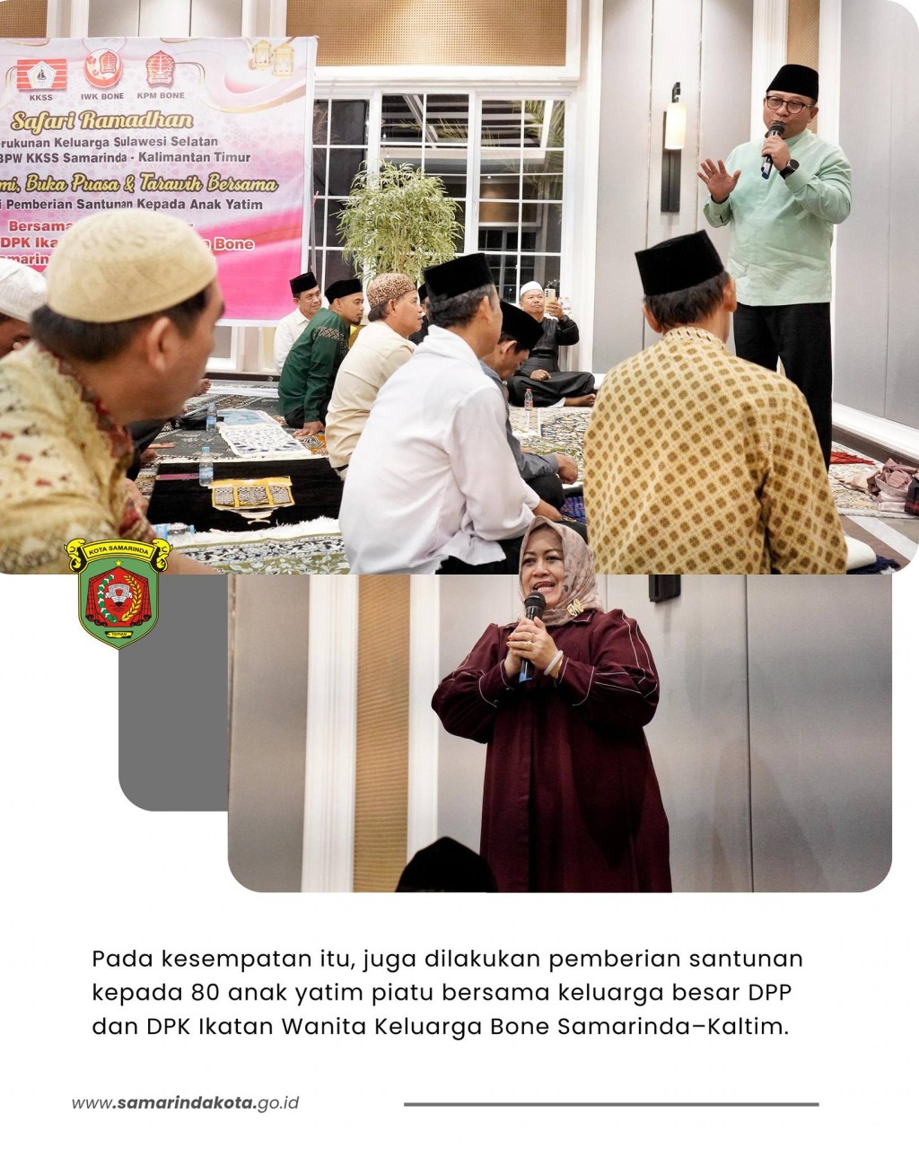 Hadiri Safari Ramadan KKSS, Wawali Samarinda: Kerukunan Jadi Kekuatan Bangun Kota