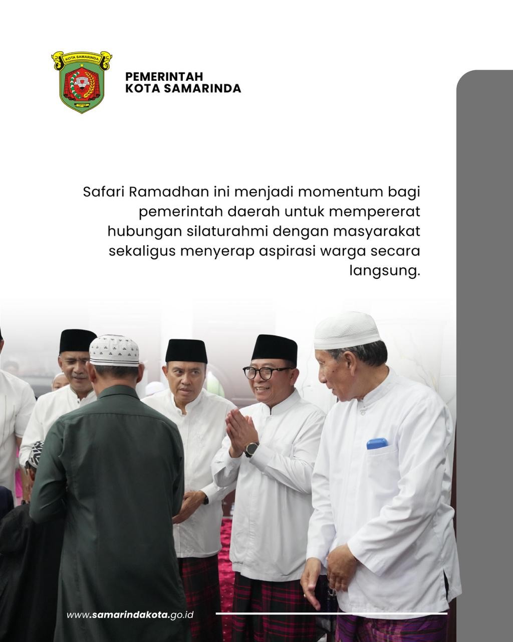 Wawali Samarinda Safari Ramadhan di Langgar Al Washielah, Pererat Silaturahmi dengan Warga
