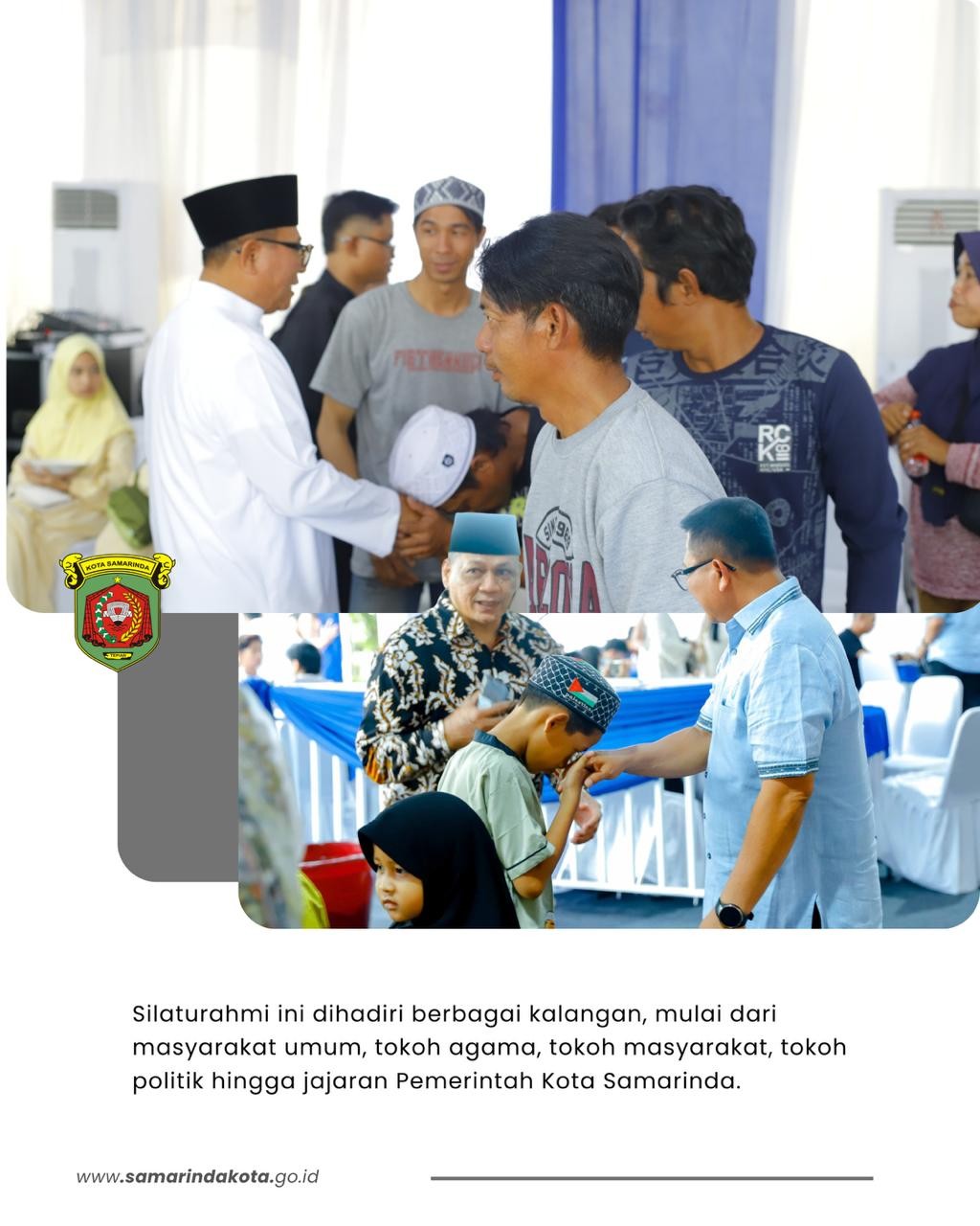 Hari Kedua Lebaran, Wawali Samarinda Buka Silaturahmi dan Perkuat Komunikasi dengan Warga