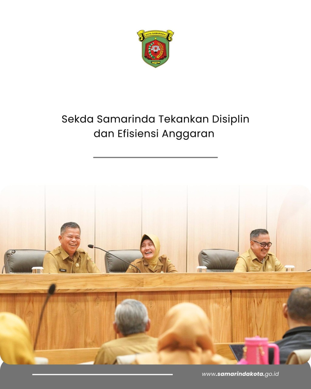 Sekda Samarinda Tekankan Disiplin dan Efisiensi Anggaran