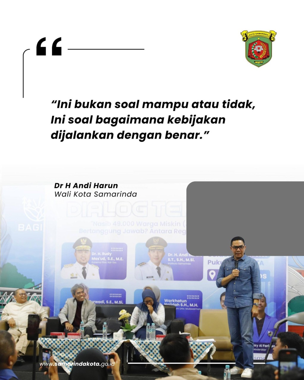 Tenang, Tegas, dan Terukur — Cara Andi Harun Menjaga Akal Sehat Kebijakan JKN