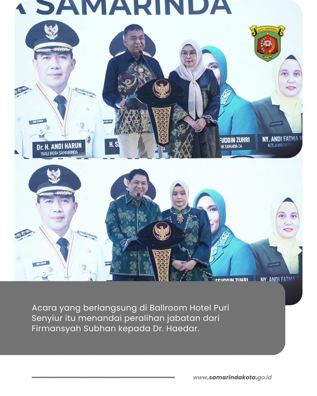 Andi Harun Tegaskan Sinergi di Pisah Sambut Kajari Samarinda