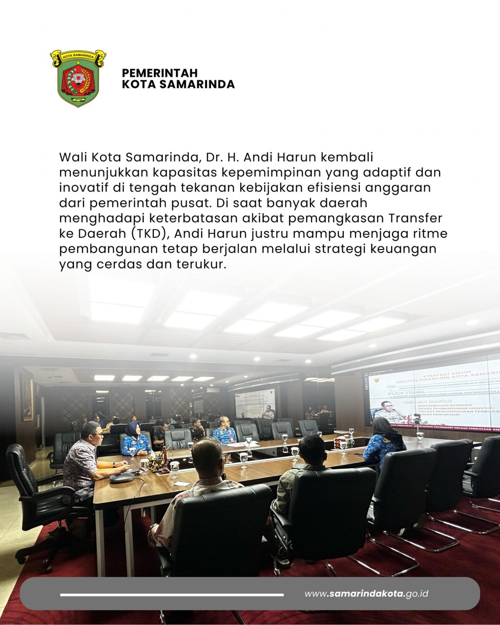 Dari Efisiensi ke Inovasi, Andi Harun Buktikan Kepemimpinan Adaptif