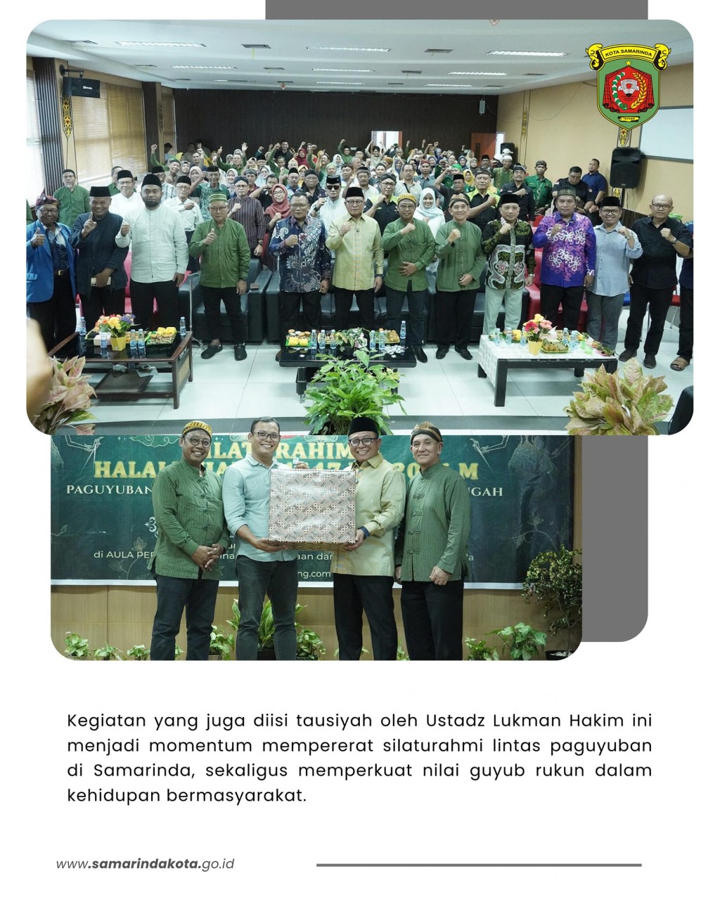 Dikritik Jangan “Mencak-Mencak”, Wawali Tekankan Sikap Dewasa di Halal Bihalal Paguyuban Klaten