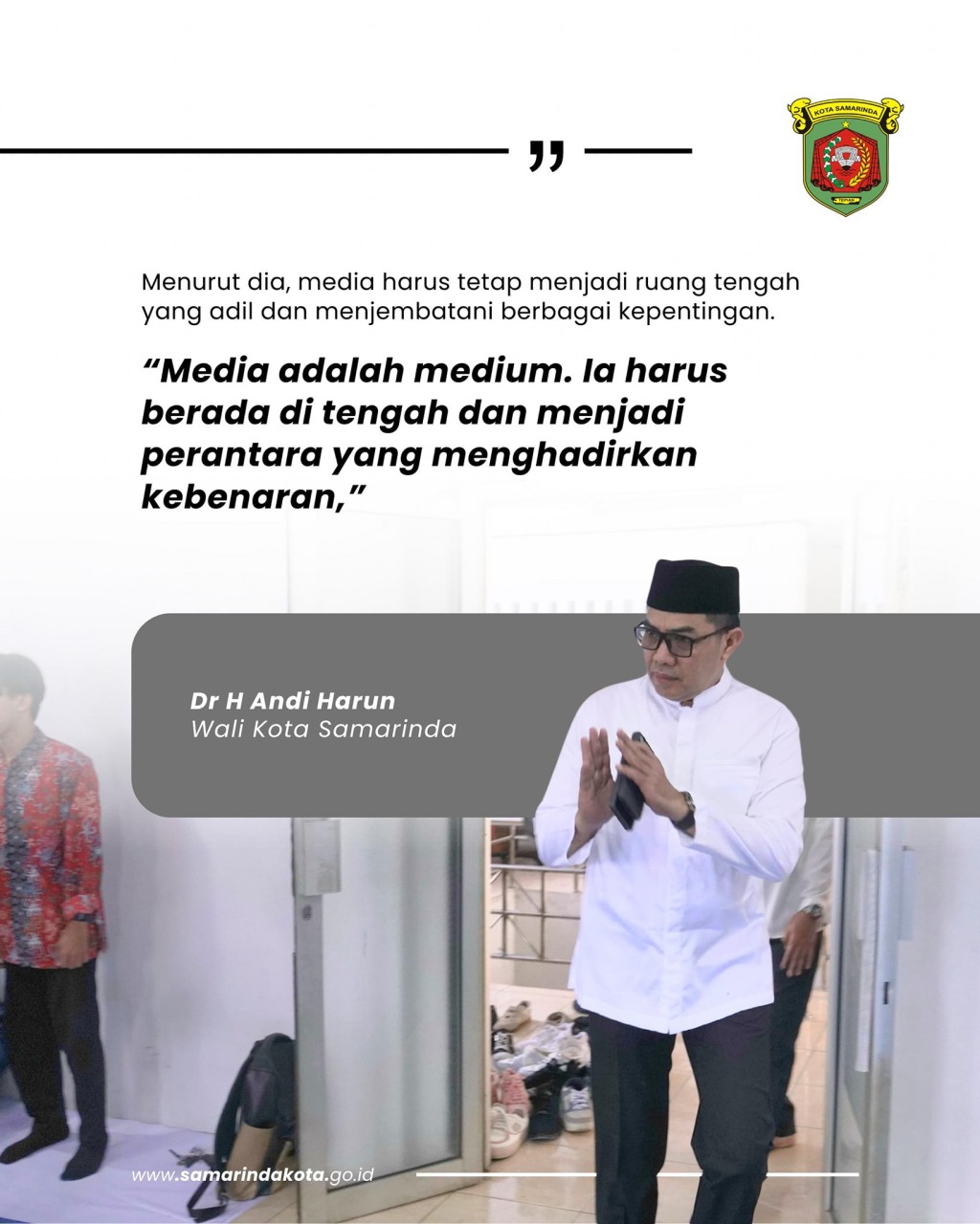 Diminta Jadi Penceramah, Andi Harun Dekatkan Wartawan pada Nilai Spiritual